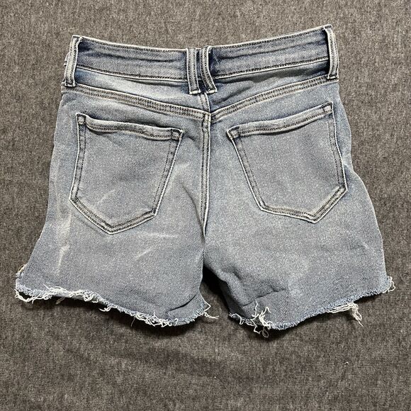 Nectar Premium Denim Jean Shorts, Women’s Size Small, Distressed, 5 Pocket - Picture 4 of 6